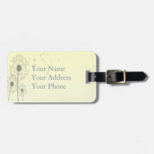 Lüster Gepäckanhänger (Vorderseite horizontal)