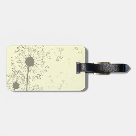 Lüster Gepäckanhänger (Rückseite horizontal)