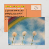 Lüster im Wind Postkarte (Vorne/Hinten)