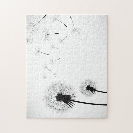 Lüster in der Silhouette Puzzle (Vertikal)