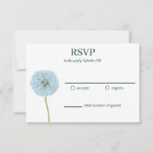 Lüster, Leuchter, grüne, weiße UAWG RSVP Karte (Vorderseite)