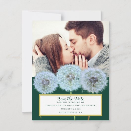 Lüster, Leuchter Uhren Foto Save the Date Einladung (Vorderseite)