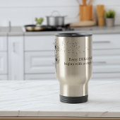 Lüster machen ein Wunschzitat Zweifarbige Tasse