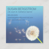 Lüster Machen Sie eine Visitenkarte für den wünsch (Rückseite)