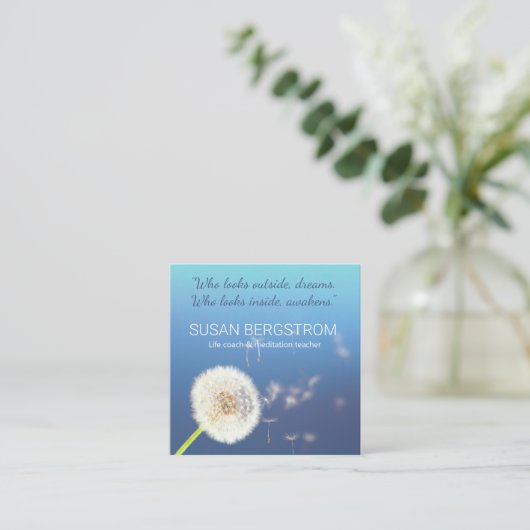 Lüster Machen Sie eine Visitenkarte für den wünsch (Stehend Vorderseite)