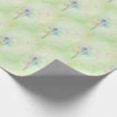 Lüster mit Musiknoten Geschenkpapier (Ecke)