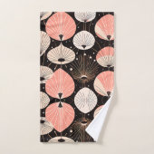 Lüster - Mitte des Jahrhunderts - Modernes Retro-D Badhandtuch Set (Handtuch)