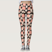 Lüster - Mitte des Jahrhunderts - Modernes Retro-D Leggings (Vorderseite)