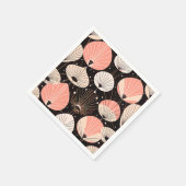 Lüster - Mitte des Jahrhunderts - Modernes Retro-D Serviette (Ecke)