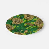 Lüster Pappteller (Schrägansicht)