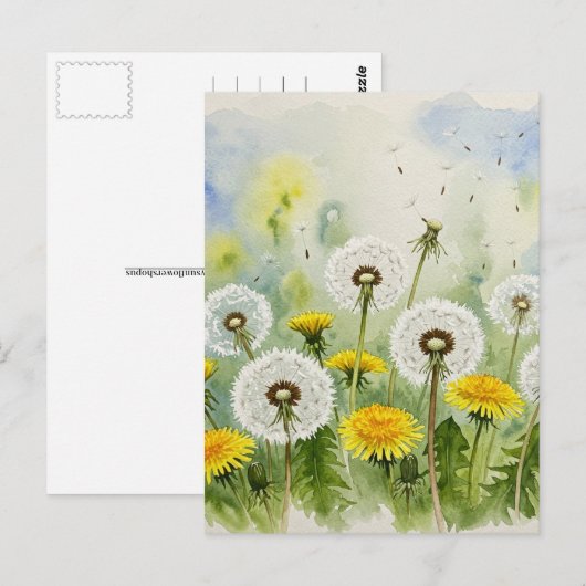 Lüster Postkarte (Vorne/Hinten)