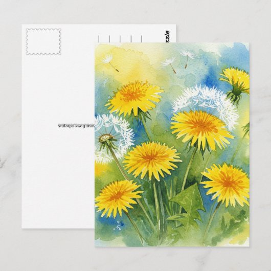 Lüster Postkarte (Vorne/Hinten)