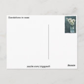 Lüster Postkarte (Rückseite)