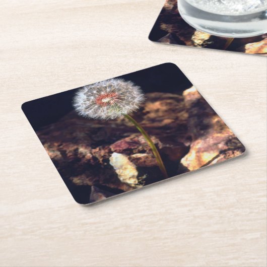 Lüster Rechteckiger Pappuntersetzer (angewinkelt)