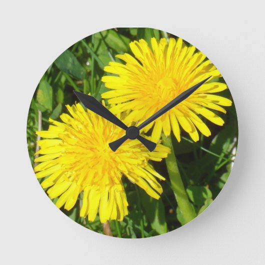 Lüster Runde Wanduhr (Vorderseite)