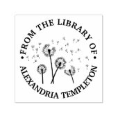 Lüster Samen im Buchnamen R der Windbibliothek Permastempel (Design)