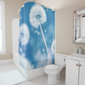 Lüster Samen: Sommerblumenbanner Duschvorhang (Beispiel)