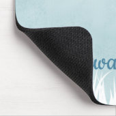 Lüster, Schmetterlinge und blaue Himmel Mousepad (Ecke)