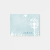 Lüster, Schmetterlinge und blaue Himmel Post-it Klebezettel (Vorderseite)