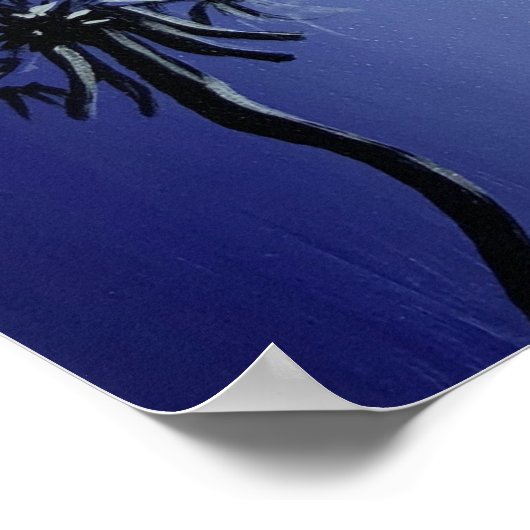 Lüster und Himmel Poster (Ecke)