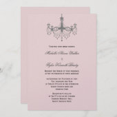 Lüster und Lüster Einladung (Vorne/Hinten)