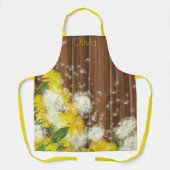 Lüster und rustikaler Holzzaun Schürze (Vorderseite)