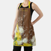 Lüster und rustikaler Holzzaun Schürze (InSitu)