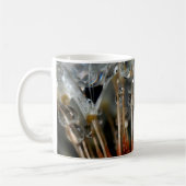 Lüster und Wassertropfen, CA Kaffeetasse (Links)
