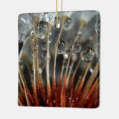 Lüster und Wassertropfen, CA Keramikornament (Links)
