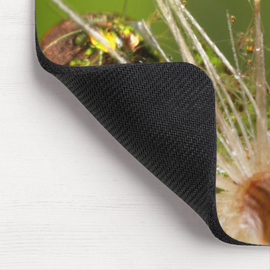 Lüster und Wassertropfen Mousepad (Ecke)