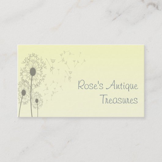 Lüster Visitenkarte (Vorderseite)