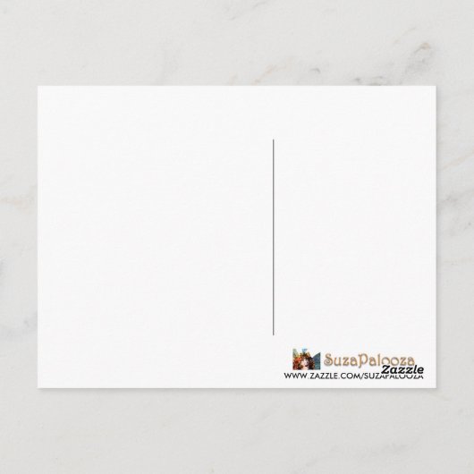 Lüsterhandling Postkarte (Rückseite)