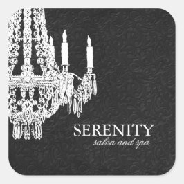 Lüsterkleber Quadratischer Aufkleber