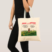 Lüstern und Tiger Lilies Tote Bag Tragetasche (Vorderseite (Produkt))