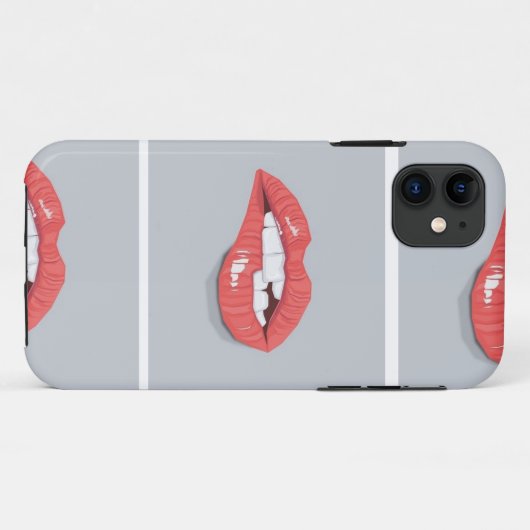 Lustful lips iPhone / iPad Gehäuse Case-Mate iPhone Hülle (Rückseite (Horizontal))
