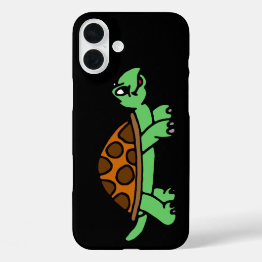 Lustiege Schildkröte Case-Mate iPhone Hülle (Rückseite)