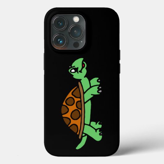 Lustiege Schildkröte Case-Mate iPhone Hülle (Rückseite)