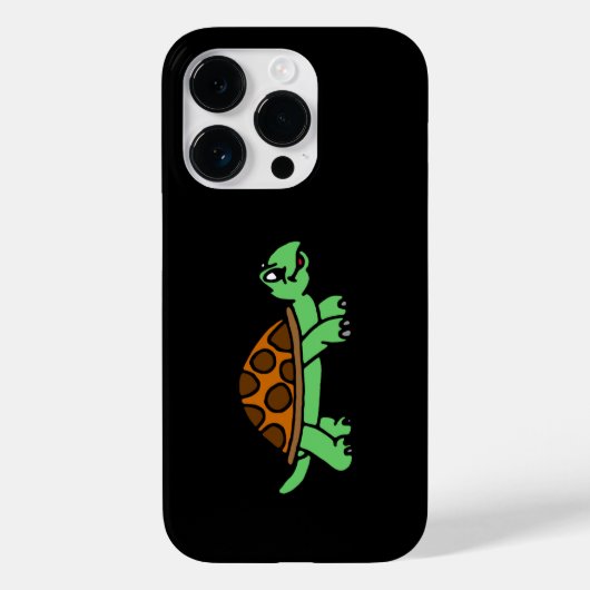 Lustiege Schildkröte Case-Mate iPhone Hülle (Rückseite)