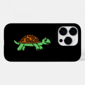 Lustiege Schildkröte Case-Mate iPhone Hülle (Rückseite (Horizontal))