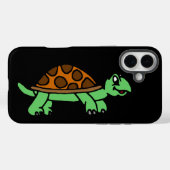 Lustiege Schildkröte Case-Mate iPhone Hülle (Rückseite (Horizontal))