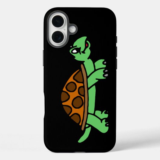 Lustiege Schildkröte Case-Mate iPhone Hülle (Rückseite)