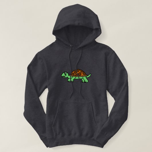 Lustiege Schildkröte Hoodie (Design vorne)