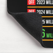 Lustig 2026 Wird Mein Jahr Sitive Comeback Humor  Mousepad (Ecke)