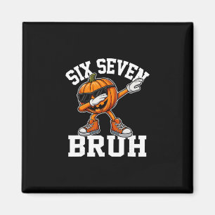 Lustig 67 Bruh Halloween Sechs Sieben Meme Brainro Magnet
