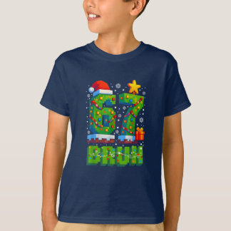 Lustig 67 Bruh Weihnachten Santa Sechs Sieben 6 7 T-Shirt