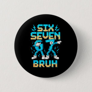 Lustig 67 Dab Six Seven Burh Weihnachten 6 7 Dabbi Button