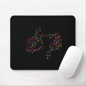 Lustig 67 Hand Sechs Sieben Meme Brainrot Weihnach Mousepad (Mit Mouse)
