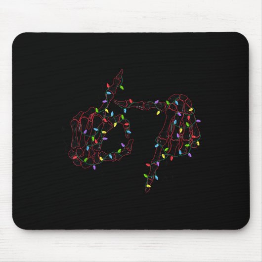 Lustig 67 Hand Sechs Sieben Meme Brainrot Weihnach Mousepad (Vorne)