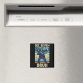 Lustig 67 Meme 6 7 Sechs Sieben Liceman Läuse Offi Magnet (In Situ (Geschirrspüler))