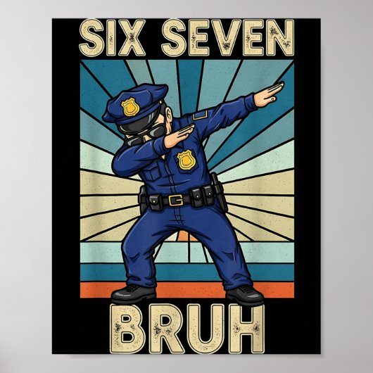 Lustig 67 Meme 6 7 Sechs Sieben Liceman Läuse Offi Poster (Vorne)